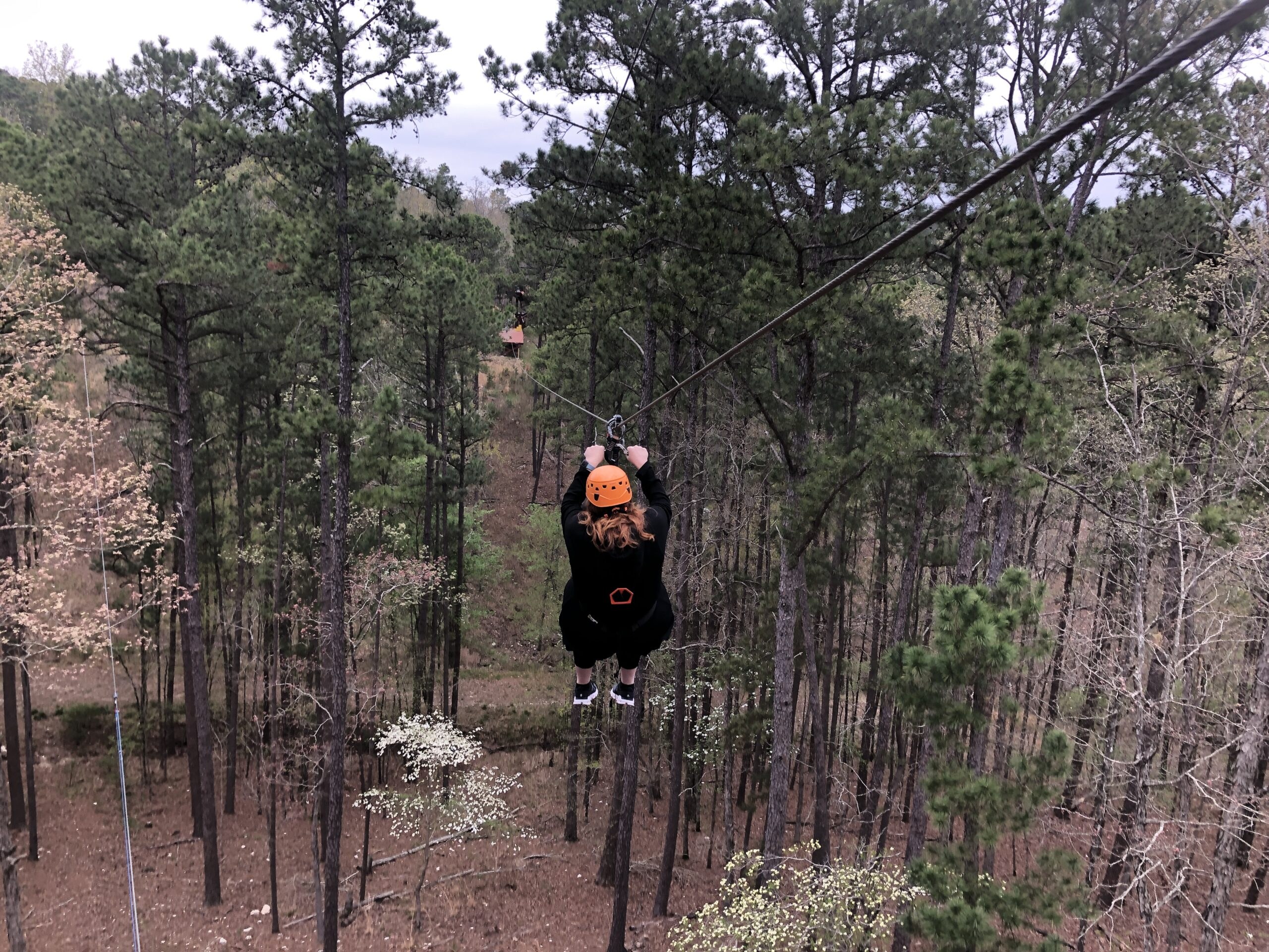 Ziplining